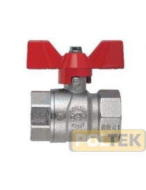 VALVOLA SFERA F.I.V. PESANTE FARFALLA FF 3/8"
