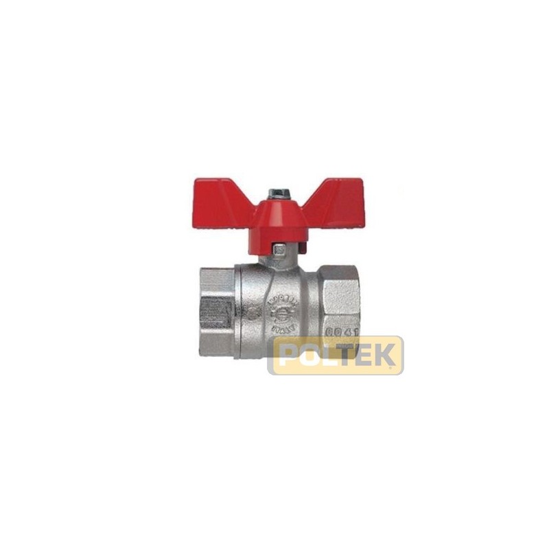 VALVOLA SFERA F.I.V. PESANTE FARFALLA FF 3/8"