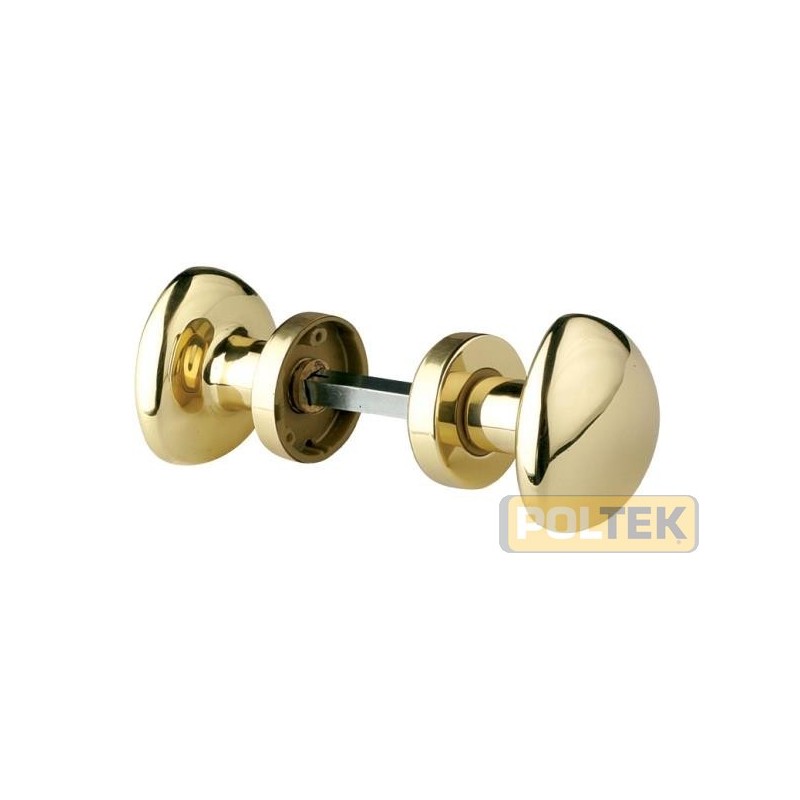 Guarnitura Triangolo ottone rosetta e bocchetta ø 45 mm a pressione