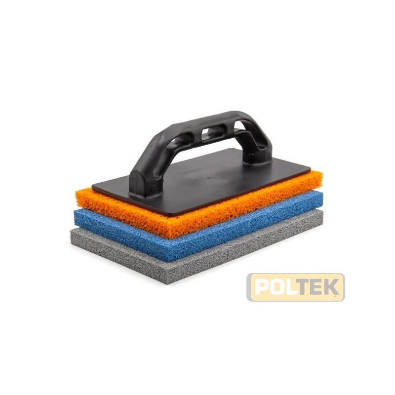 FRATTAZZO SPUGNA cm 15x21 BLU MEDIO FINE