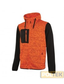 FELPA U-POWER RAINBOW ARANCIO FLUO tg. XXXL