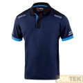 POLO SPARCO TECH TOLEDO BLU/AZZURRO tg. M