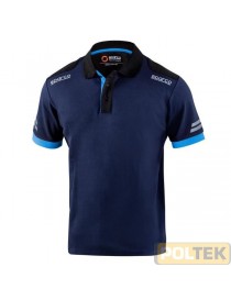POLO SPARCO TECH TOLEDO BLU/AZZURRO tg. XXL