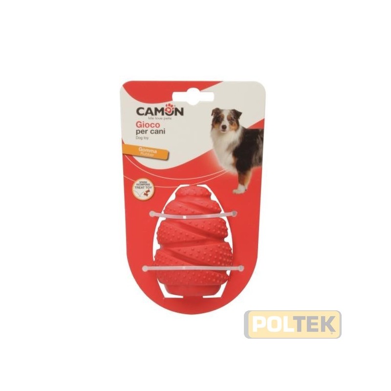 CAMON GIOCO CANE IN GOMMA SPARGIRICOMPENSA 11 cm