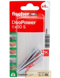 TASSELLO FISCHER BLISTER DUOPOWER LUNGA S 6x50 K