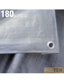 TELO IN POLIETILENE OCCHIELLATO GRIGIO g 180 3x4