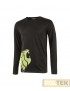 T-SHIRT MANICA LUNGA U-POWER ALIEN BLACK CARBON tg. XL