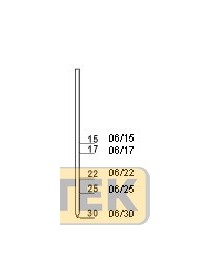 SPILLINI PER CHIODATRICE PNEUMATICA 0,65x25