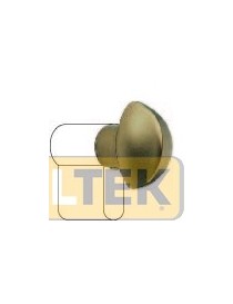 COTTALI POMELLO PER CILINDRO CROMATO SATINATO