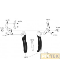 VESCO RICAMBIO PER A6 BATTENTE (A6-R3)