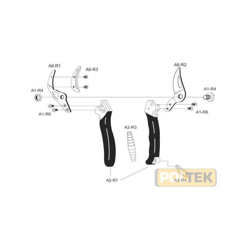 VESCO RICAMBIO PER A6 BATTENTE (A6-R3)