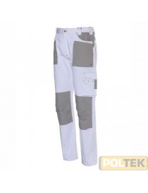 PANTALONE ISSA STRETCH BIANCO tg. (56/58) XL