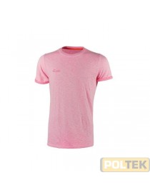 T-SHIRT U-POWER FLUO PINK cf.pz.3 tg. S