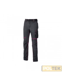 PANTALONE U-POWER WORLD LADY GREY/FUCSIA tg. L