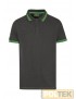 POLO U-POWER WAY ASPHALT GREY/GREEN tg. XL