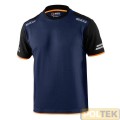 T-SHIRT SPARCO TECH TUCSON BLU/ARANCIO tg. XXL