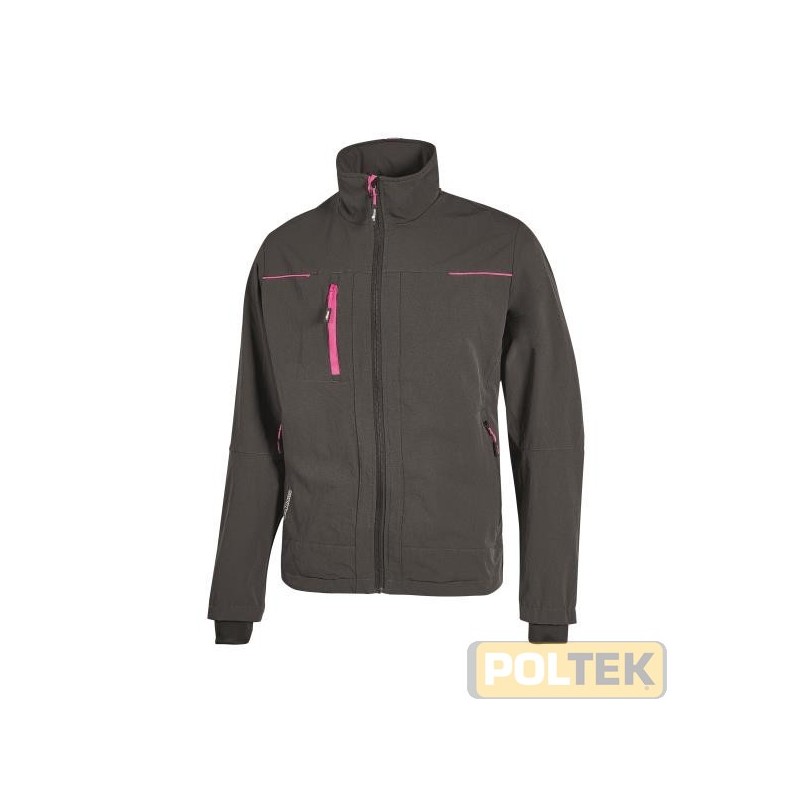 Giacca in tessuto U-4 (U-Power 4 way stretch) molto comoda, resistente, morbida sulla pelle, idrorepellente, traspirante e asciu