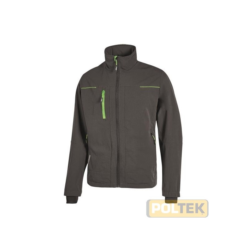Giacca in tessuto U-4 (U-Power 4 way stretch) molto comoda, resistente, morbida sulla pelle, idrorepellente, traspirante e asciu