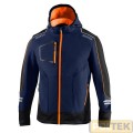 GIACCA SPARCO SOFTSHELL TECH YORK BLU/ARANCIO tg. S