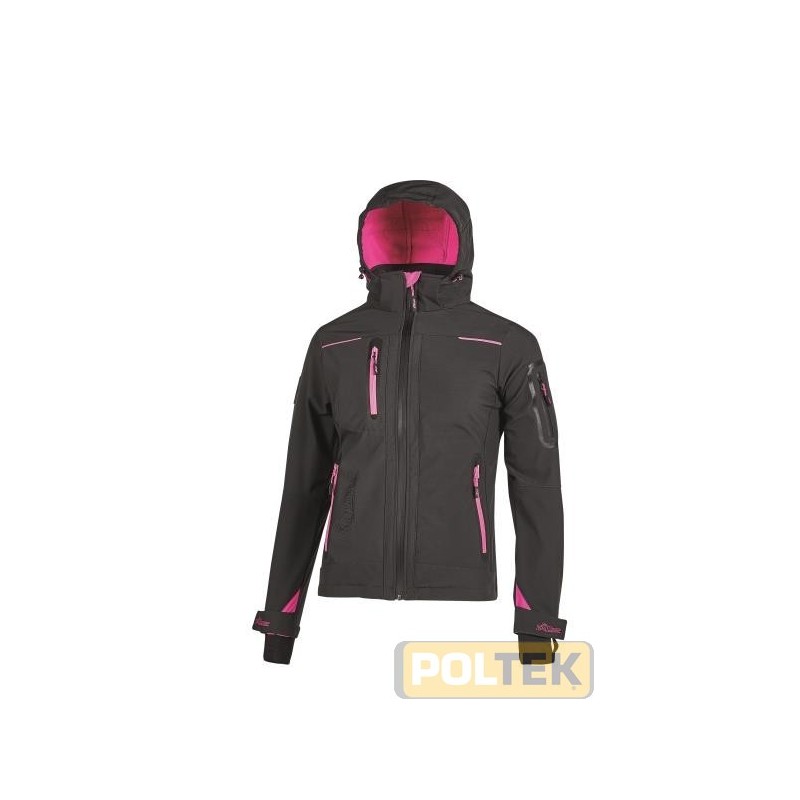 GIACCA U-POWER SPACE LADY GREY FUCSIA tg. L