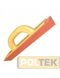 FRATTAZZO SPUGNA GOMMA AD ANGOLO cm 7x40 ROSSA