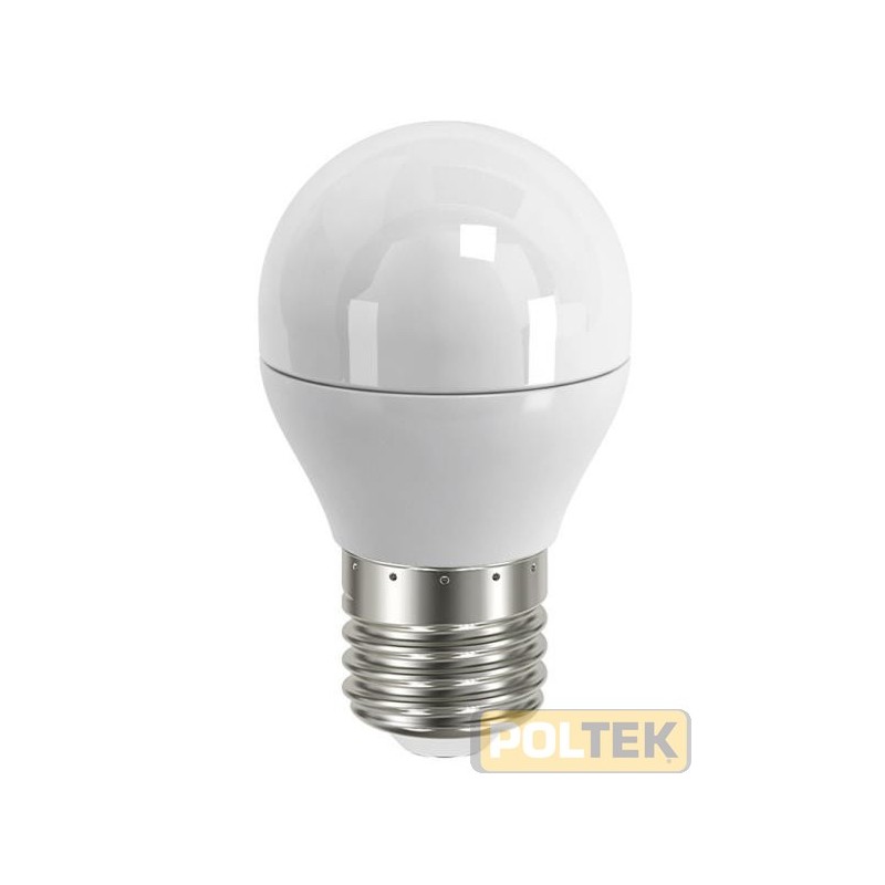 LAMPADA SHOT LED STD SFERA OPALE E27 7,2W 806lm 4000°K