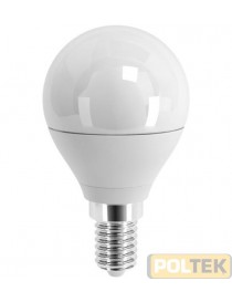 LAMPADA SHOT LED STD SFERA OPALE E14 3,5W 250lm 2700°K