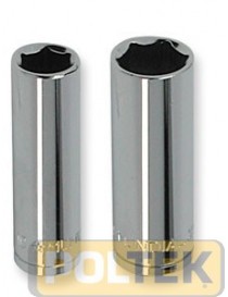 MUNDIAL CHIAVE A BUSSOLA 1/4" LUNGA mm 50 mm 12