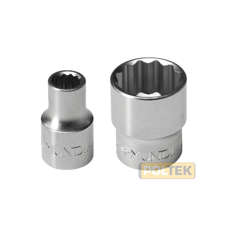MUNDIAL CHIAVE A BUSSOLA 1/2" BOCCA POLIGONALE mm 21
