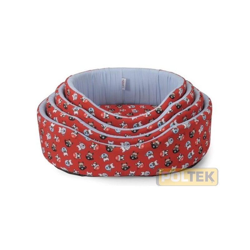 CAMON CUCCIA OVALE CRAZY DOG 54cm