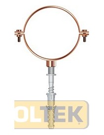 COLLARE PER PLUVIALE IN RAME mm 80 pz.2