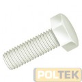 VITE T.E. NYLON PA6.6 DIN933 TUTTO FILETTO M 5x20