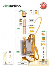 ACCESS. GDM POMPA ZAINO KIT GUARNIZIONI