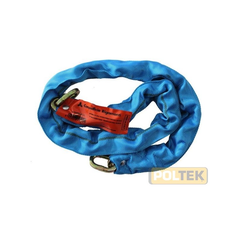 CATENA ANTIFURTO QUADRA C/CALZA 8x80