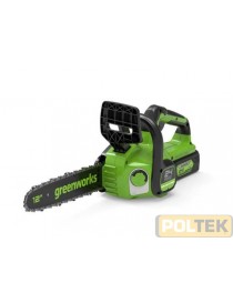 GREENWORKS DVT 24V MOTOSEGA GD24CS30X SOLO CORPO