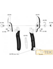 VESCO RICAMBIO PER A2 COPPIA DI LAME (A2-R1)