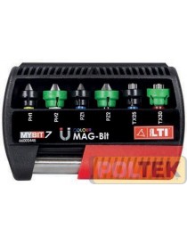 INSERTI LTI MAG-BIT mm.25 ASSORTIMENTO pz. 7