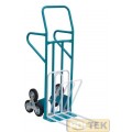 CARRELLO X SACCHI IBA PEDANA RIBALTABILE 3 RUOTE d. mm 150
