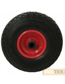 RUOTA CARRELLI PIENA DISCO FERRO d. mm 260x85 f.