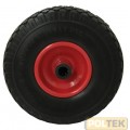 RUOTA CARRELLI PIENA DISCO FERRO d. mm 260x85 f.