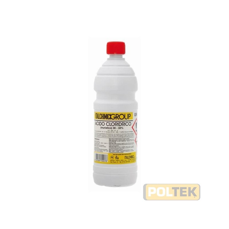 Utilizzato come disincrostante in edilizia per gres, piastrelle, mattoni a vista, manufatti cementiti in genere. Disinfettante e