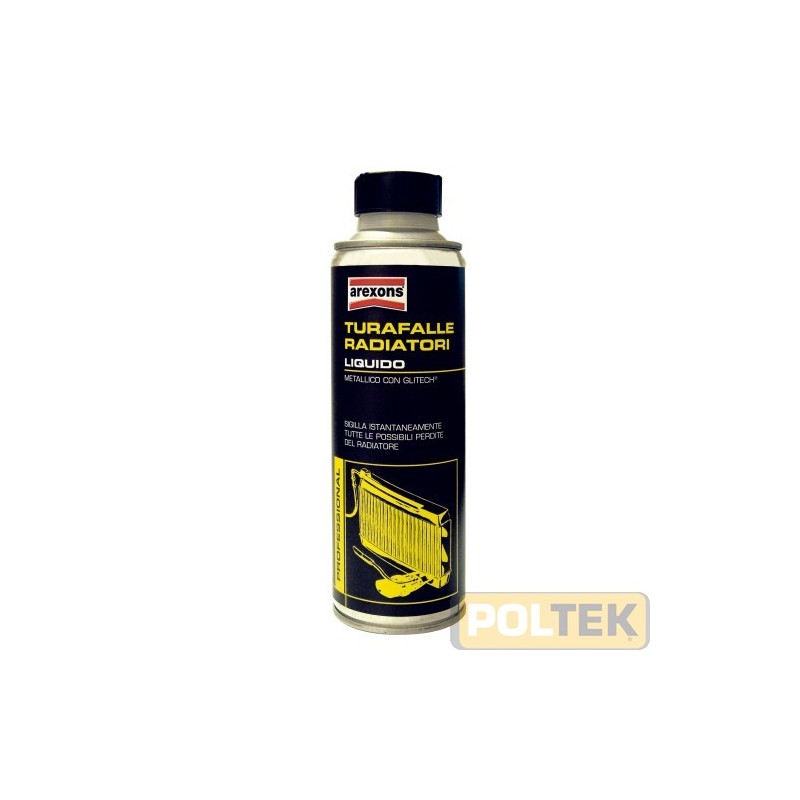 Azione super rapida: sigilla istantaneamente tutte le possibili perdite del radiatore. La presenza di Glitech migliora la protez