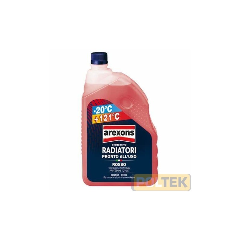 AREXONS LIQUIDO ANTIGELO ROSSO -20° lt 2