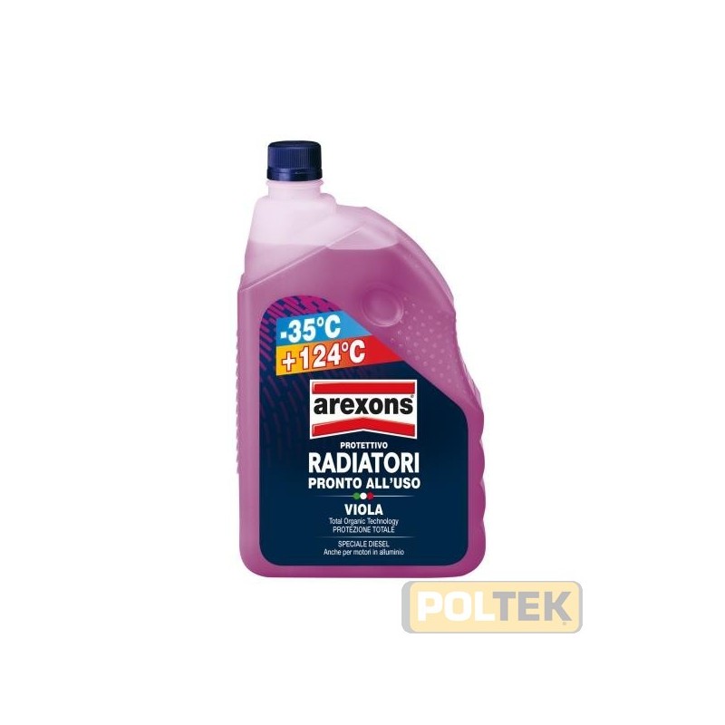 E' un liquido di raffreddamento pronto all'uso studiato in modo specifico per le moderne motorizzazioni diesel. Asporta il calor