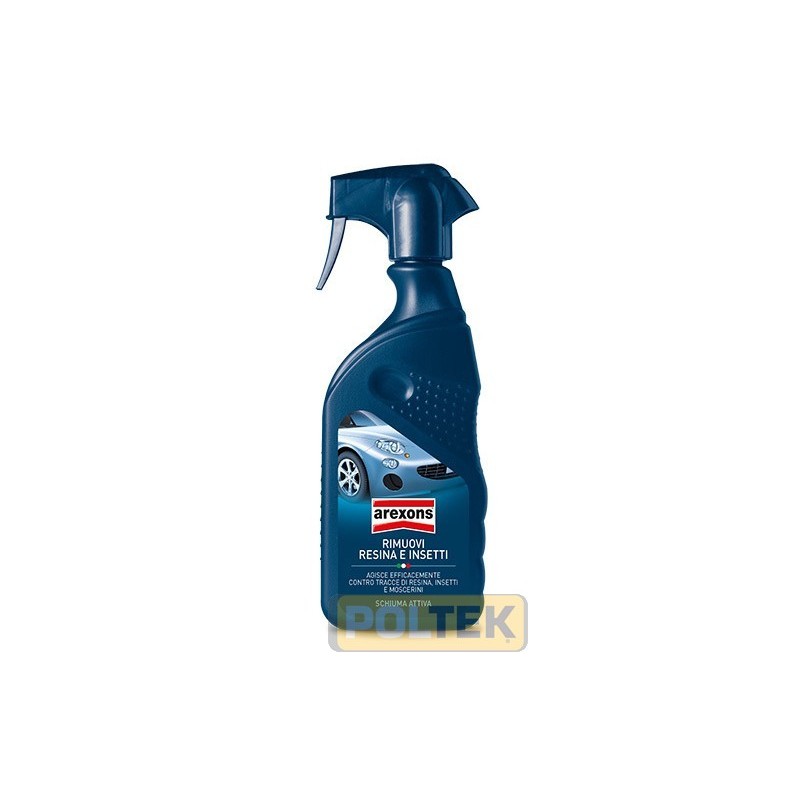 Il prodotto ideale per la rimozione di depositi leggeri e diffusi di resina dalla carrozzeria e da tutte le superfici dell'auto 