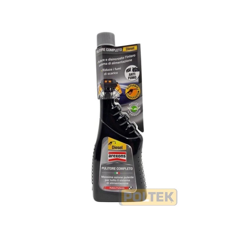 Contrasta le corrosioni e le muffe causate dalla percentuale di biodiesel presente per Legge nel gasolio. Esercita una rapida az