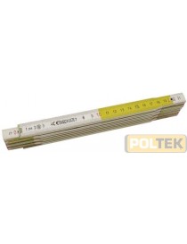 METRI DOPPI LEGNO BIANCO/GIALLO