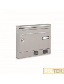 CASSETTA POSTA SILMEC INOX COMPONIBILE S2001ER