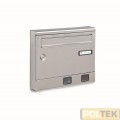 CASSETTA POSTA SILMEC INOX COMPONIBILE S2001ER