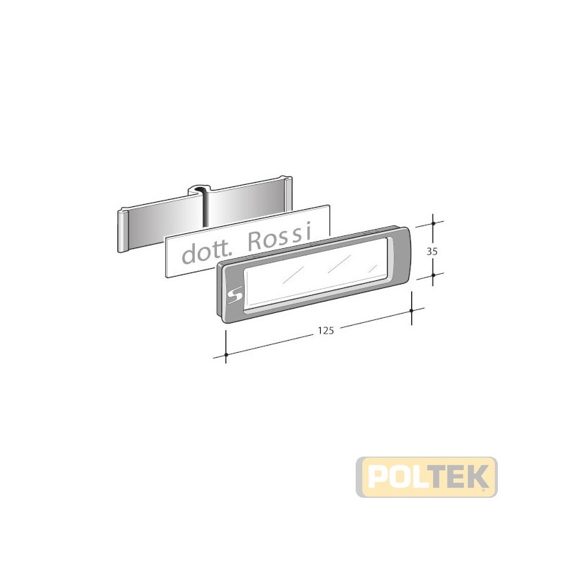 Cassetta postale singola o multipla formato rivista realizzata in vari materiali e colori. Impostazione frontale con feritoia 32